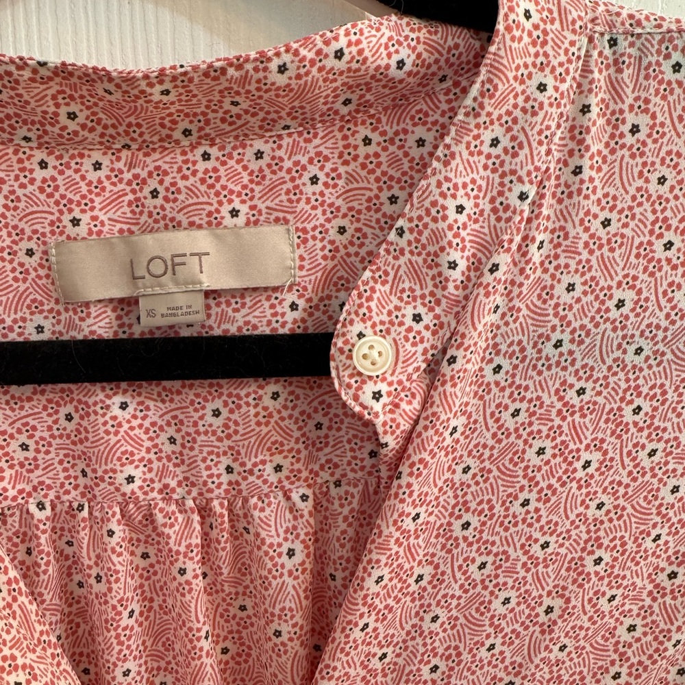 Semi sheer button up